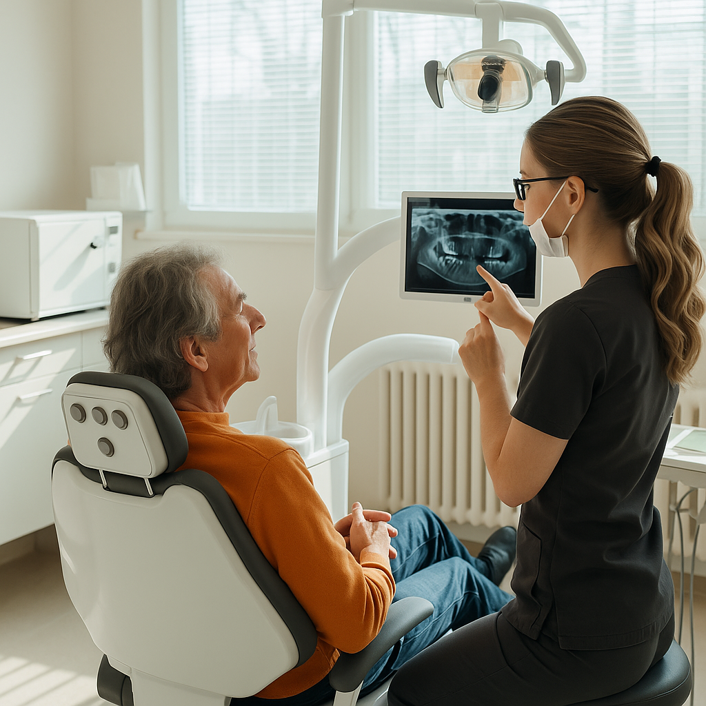Professional dental team providing quality care